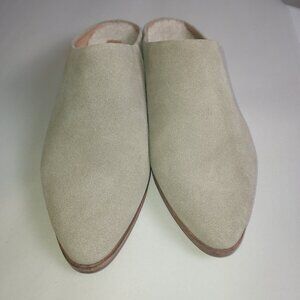 J. Jill Poppy Sherpa lined Suede Mules.